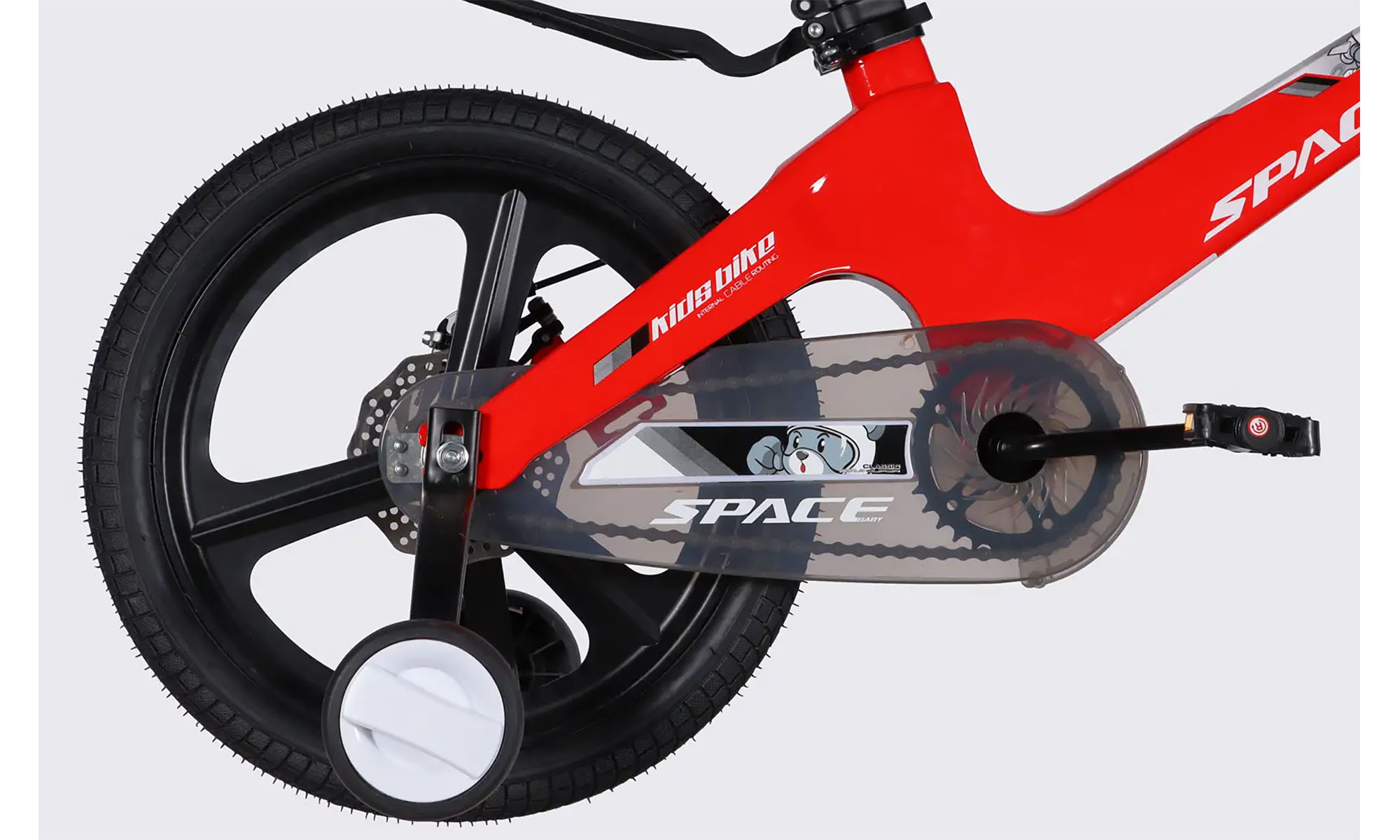 Велосипед SPACE KID MOON DD 18", размер XXS, рама-10,6", год 2026, красный 5