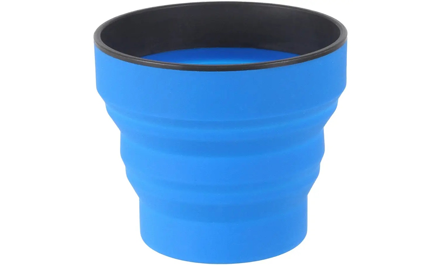 Кухоль туристичний складаний Lifeventure Silicone Ellipse Mug blue 2