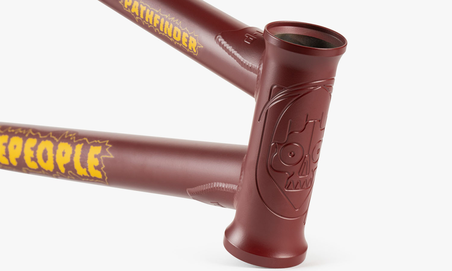 Рама WeThePeople PATHFINDER 20.75"TT matt burgundy (бордовый) 3 Рама WeThePeople PATHFINDER 20.75"TT matt burgundy (бордовый) 3