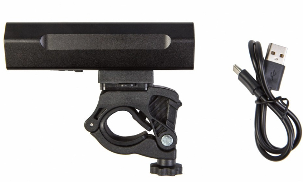 Ліхтар передній BC-LR-Y19 з дисплеєм 2 світлодіода T6+COB 850 Лм, чорний 2