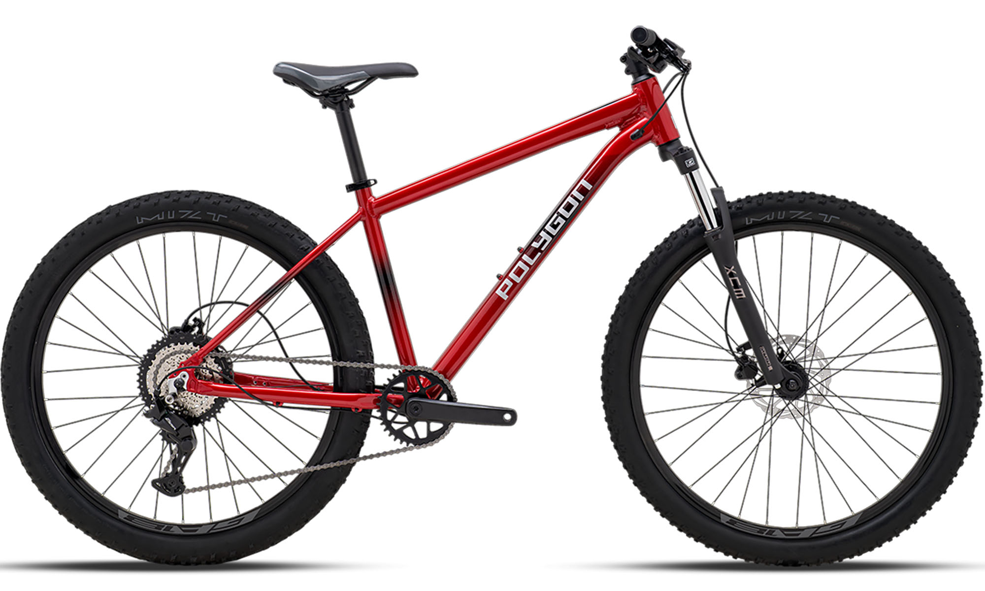 Велосипед POLYGON CASCADE 3 27.5", размер S, рама 16, год 2026, красный 