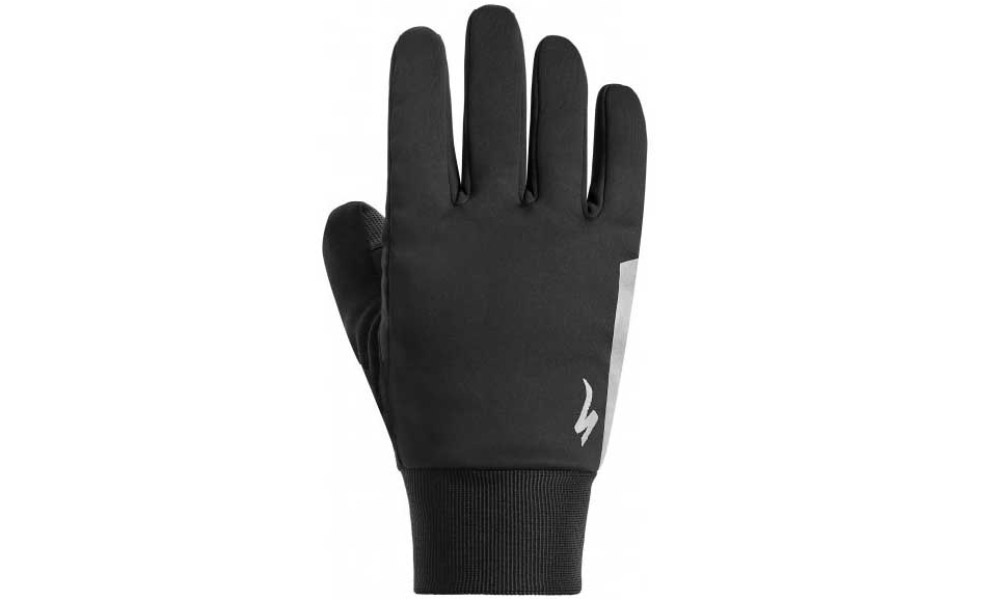 Фотография Велоперчатки Specialized SOFTSHELL DEEP WINTER GLOVE черные размер L (67221-1604) 