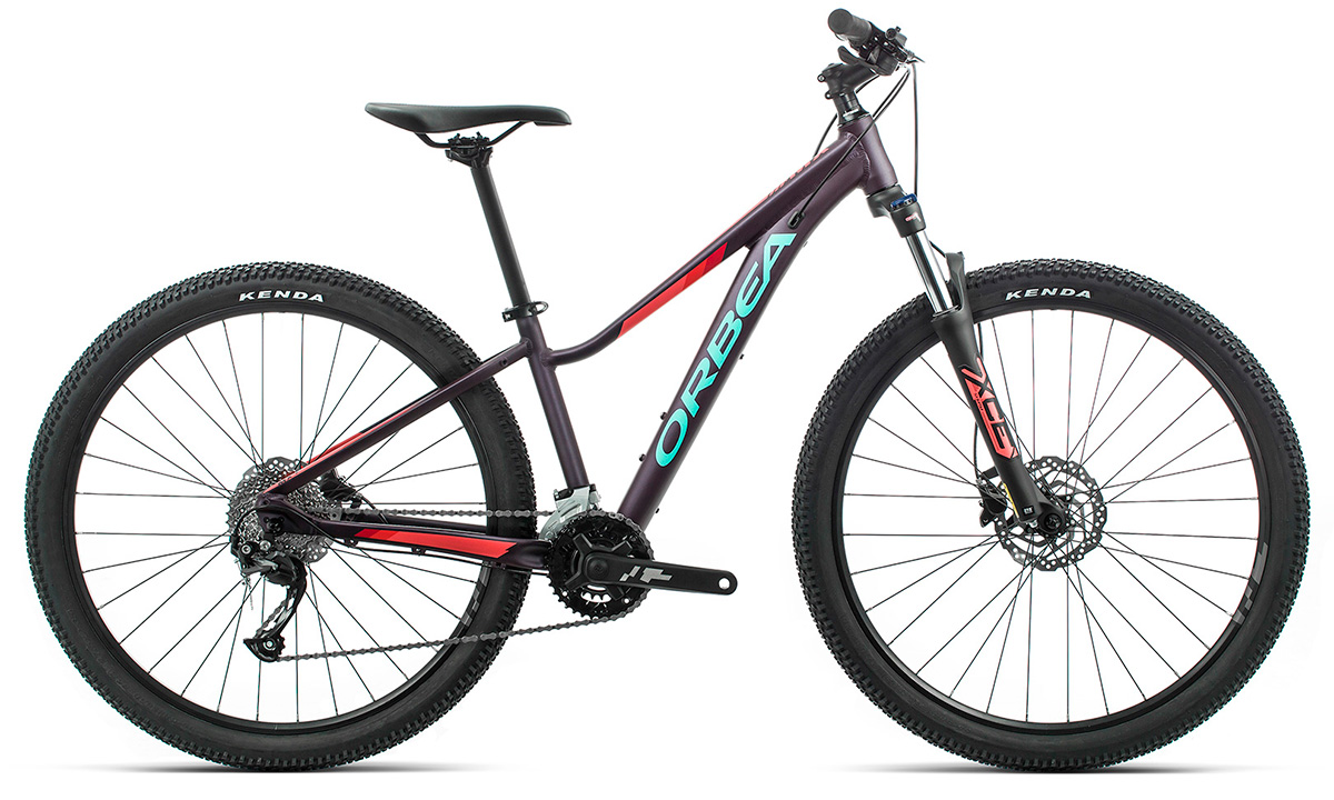 Фотография Велосипед Orbea MX 27 ENT Dirt XC (2020) 2020 Серо-красный
