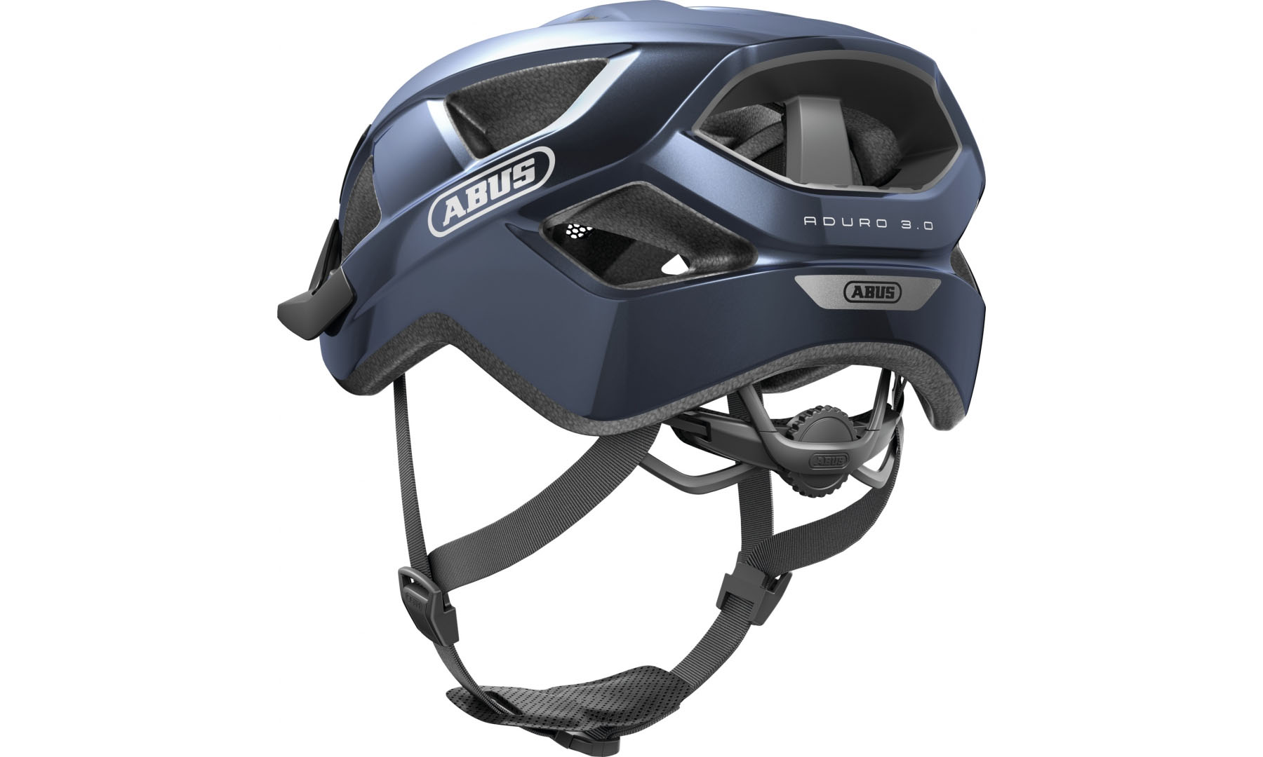 Велошлем ABUS ADURO 3.0 midnight blue, размер M (52-58 см), темно-синий 3