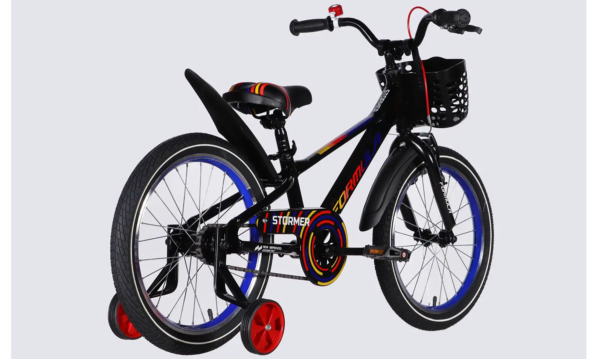 Велосипед Formula Kid STORMER BH 18", размер XXS, рама-9", год 2026, черный 2