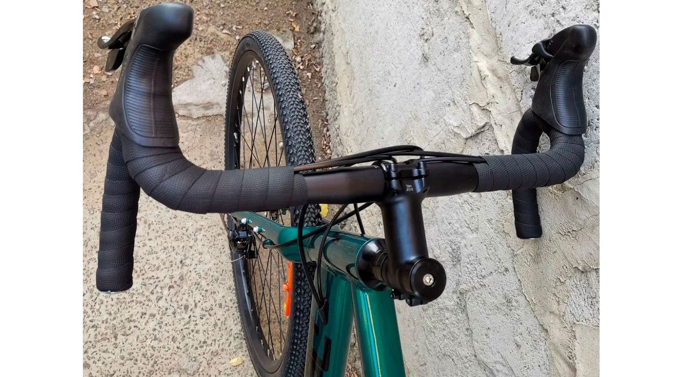 Велосипед DeMARCHE Gravel Point 2x9 28" размер L 2022 Зеленый 3