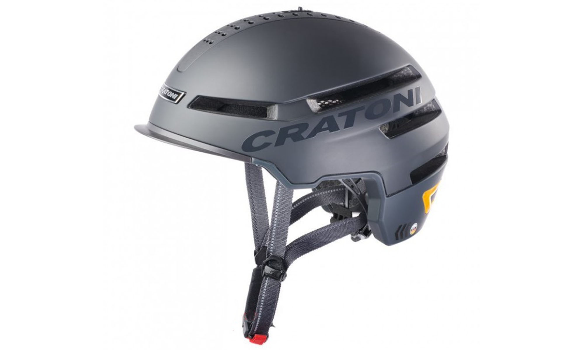 Велошлем Cratoni SmartRide 1.2 антрацит матовый, размер M/L (58-61 см) 