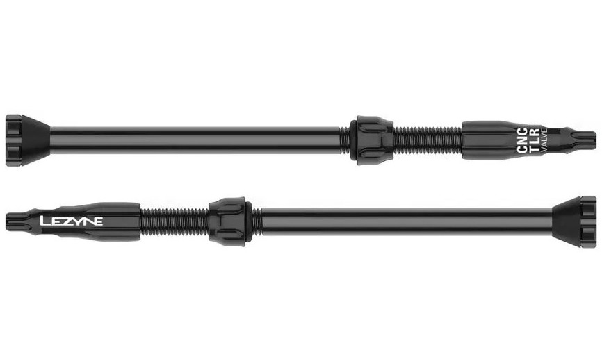 Ниппель для бескамерки Lezyne CNC TLR Valve, длина 80 мм, комплект 2 штуки, черный Ниппель для бескамерки Lezyne CNC TLR Valve, длина 80 мм, комплект 2 штуки, черный