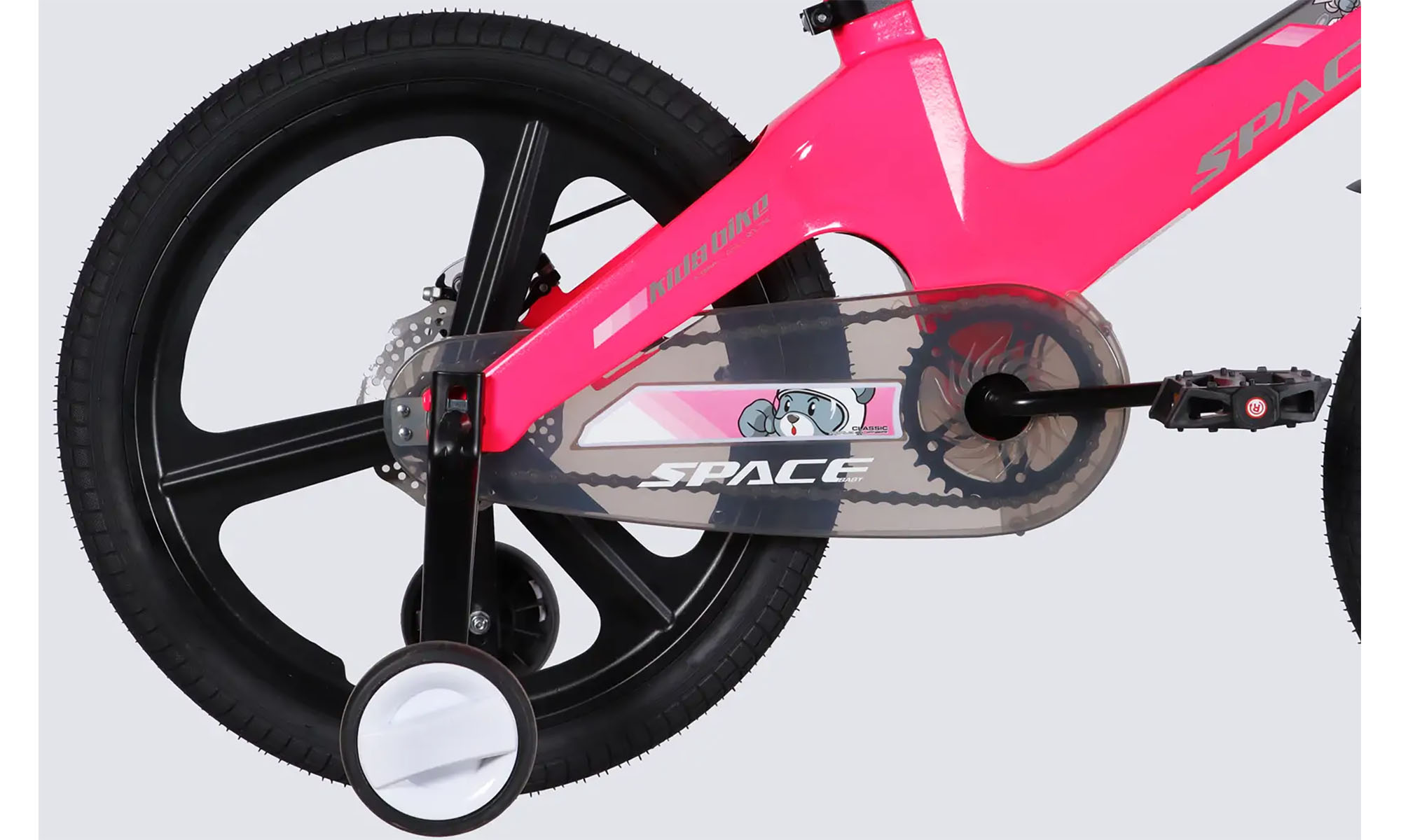 Велосипед SPACE KID MOON DD 20", размер XXS, рама-11,4", год 2026, розовый 2