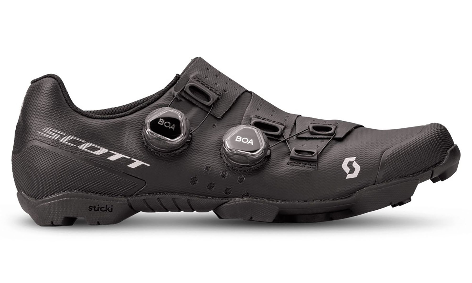 Скотт MTB RC Python Bicycle Tufly чорно -білий, розмір 43 3