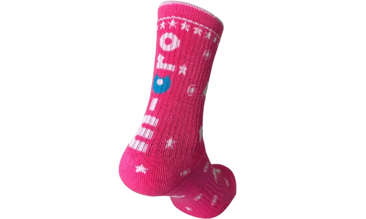 Носки детские для роликов Micro Kids pink размер L 2
