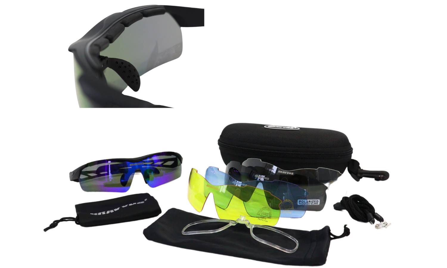 Bravvos SS-916D 5 кольорових лінз 2 Bravvos SS-916D 5 кольорових лінз 2