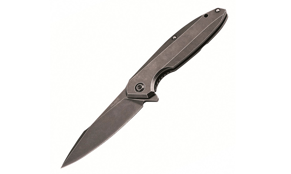 Фотография Складной нож Ruike P128-SB коричневый