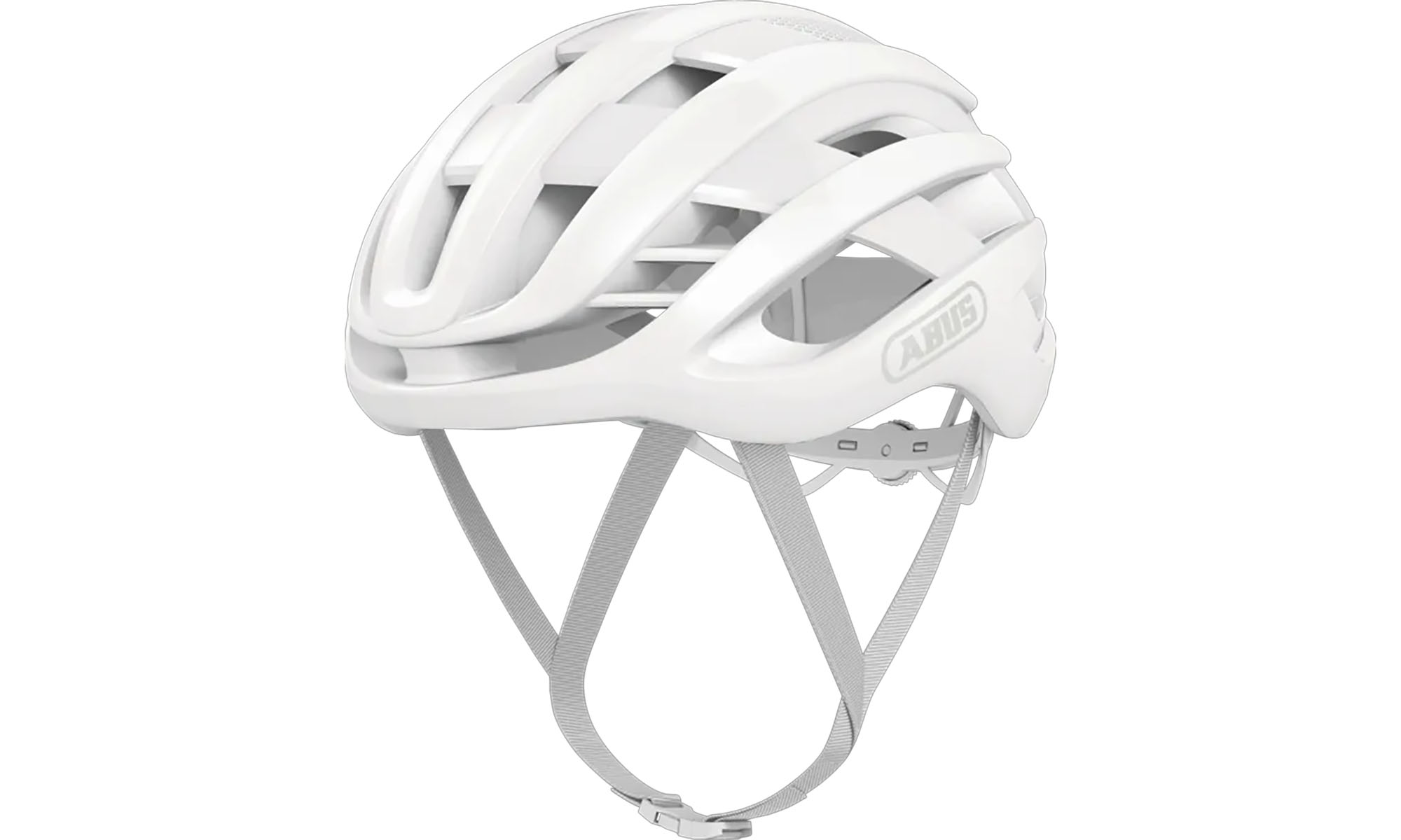 Велошлем спортивный ABUS AIRBREAKER pure white, размер M (52-58 см), белый 3 Велошлем спортивный ABUS AIRBREAKER pure white, размер M (52-58 см), белый 3