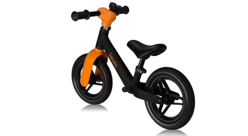Беговел Lionelo TONI BLACK ORANGE 3