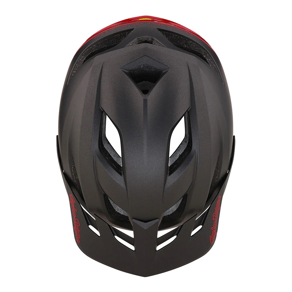 Вело шолом TLD Flowline SE розмір M/L (57-59 см) Radian Charcoal/Red 4