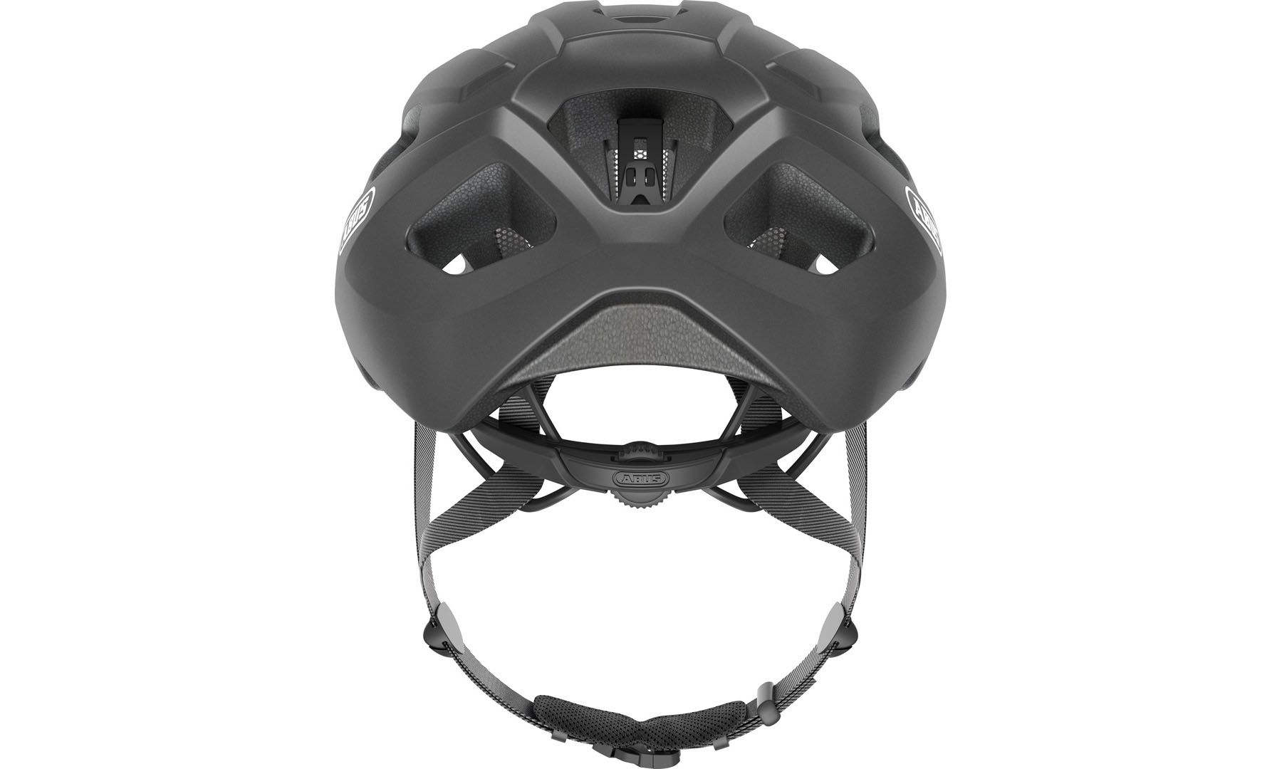 Велошлем спортивный ABUS MACATOR matt titan, размер S (51-55 см), матовый титан серый 2
