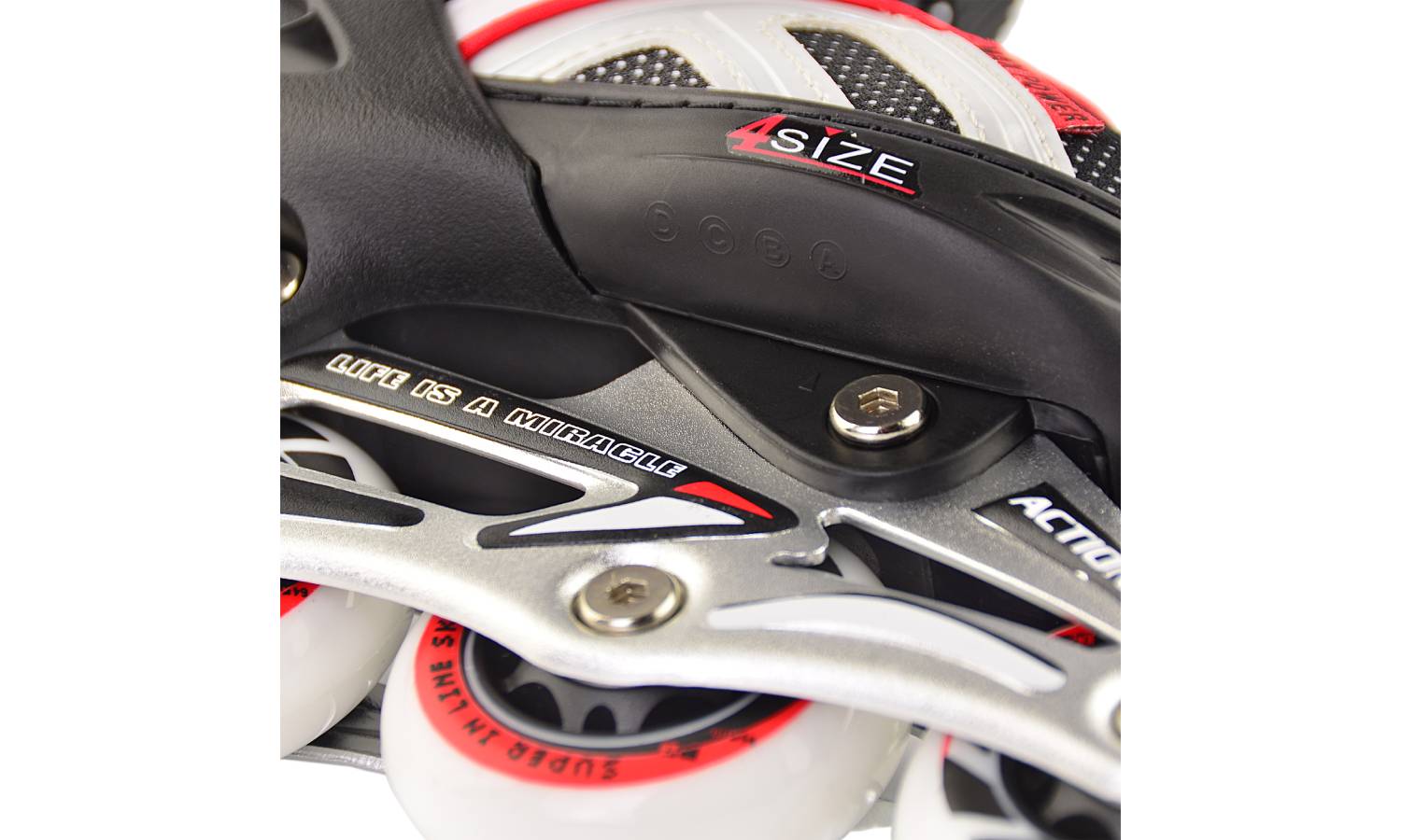 Роликовые коньки Action DANNY размер 29-32 Red 4 Роликовые коньки Action DANNY размер 29-32 Red 4