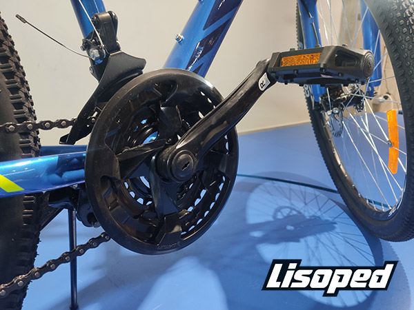 Велосипед Discovery 26" TREK DD (2020) 2020 Синьо-жовтий 3