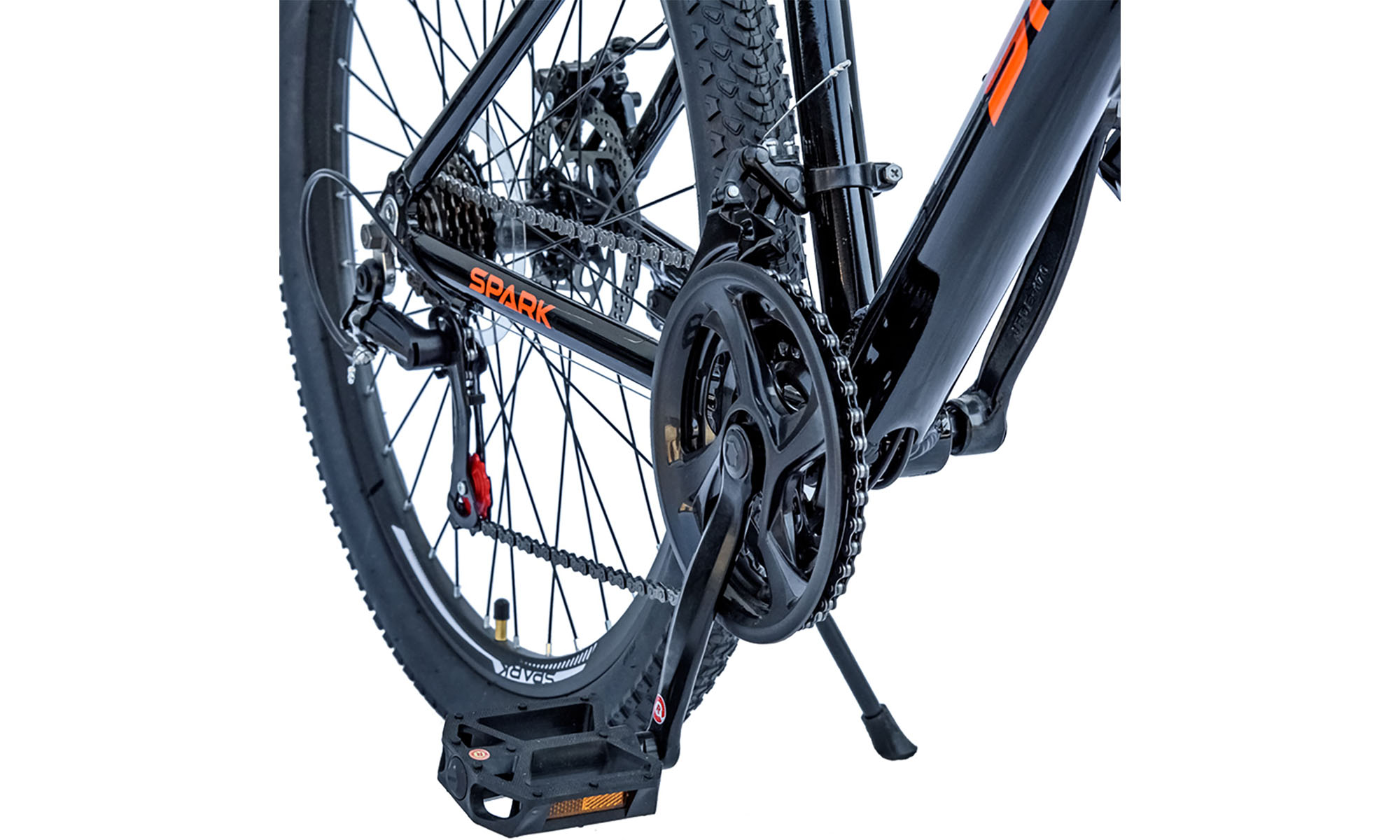 Велосипед SPARK MOUNT 26", розмір S, рама 15", рік 2025, чорно-синій 3 Велосипед SPARK MOUNT 26", розмір S, рама 15", рік 2025, чорно-синій 3