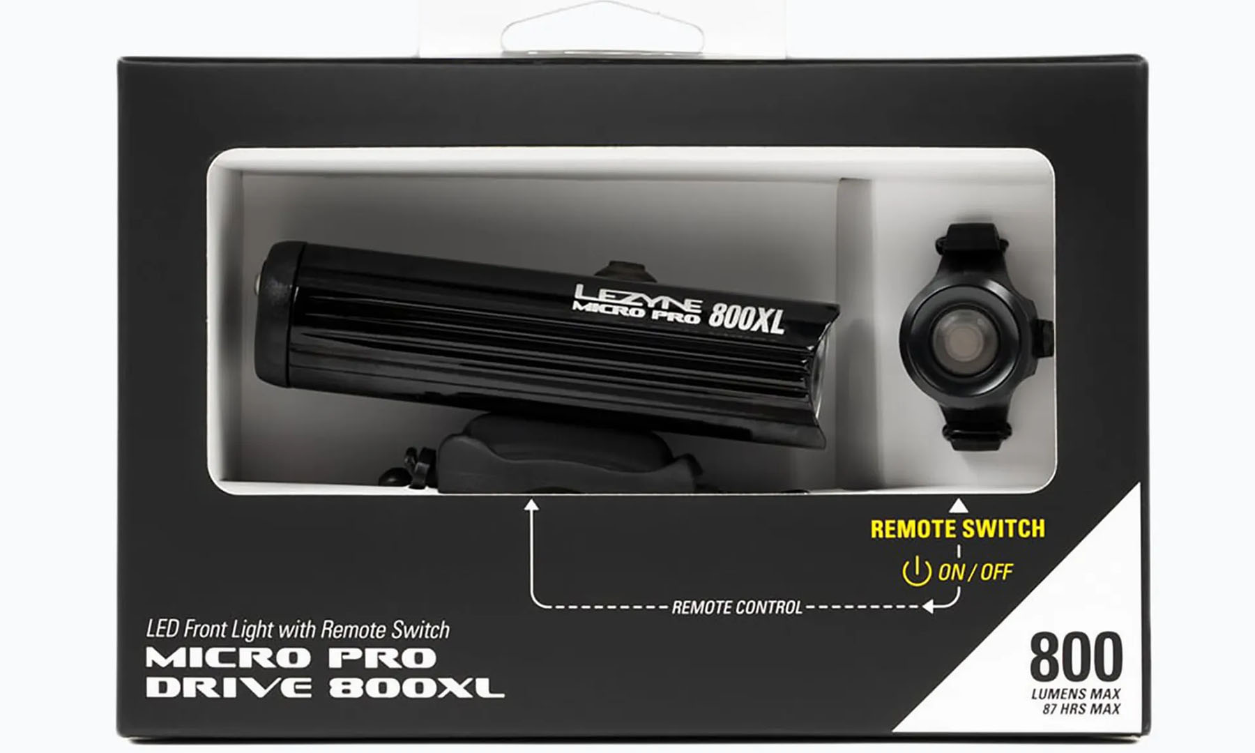Світло переднє LEZYNE Micro Drive Pro 800XL 800 lm Чорний 5