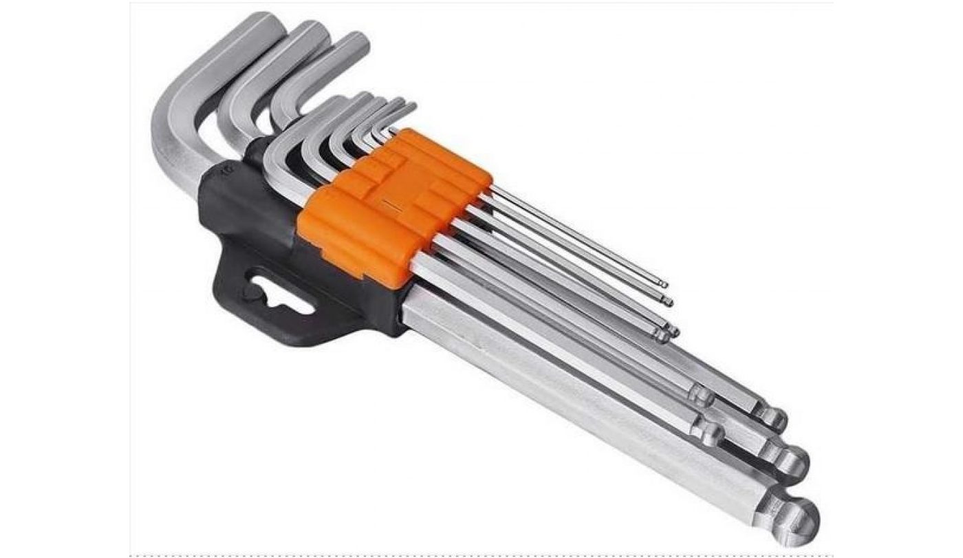 Набір шестигранників Kenli KL-9705A 9 одиниць 