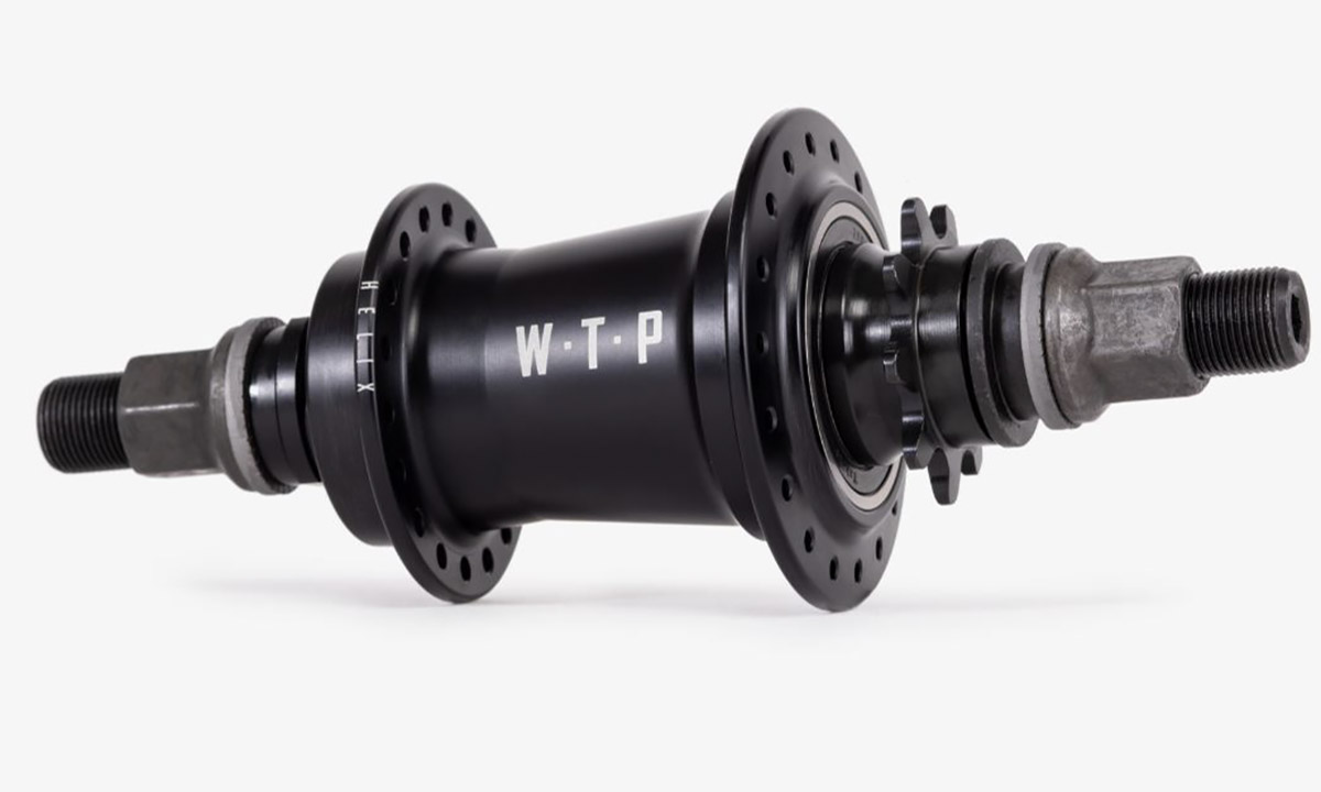 Втулка задняя WeThePeople HYBRID Freecoaster-/Cassette Regular Axle RSD 36H 14mm 9t с хабгардами черная 3