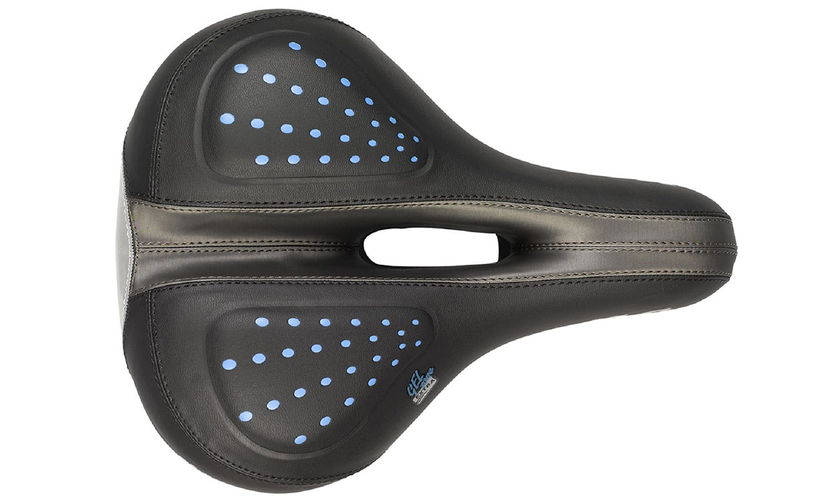 Седло XLC Trekking-Sattel Globetrotter SA-G02 City, мужское, 275x213 мм, черное 2 Седло XLC Trekking-Sattel Globetrotter SA-G02 City, мужское, 275x213 мм, черное 2