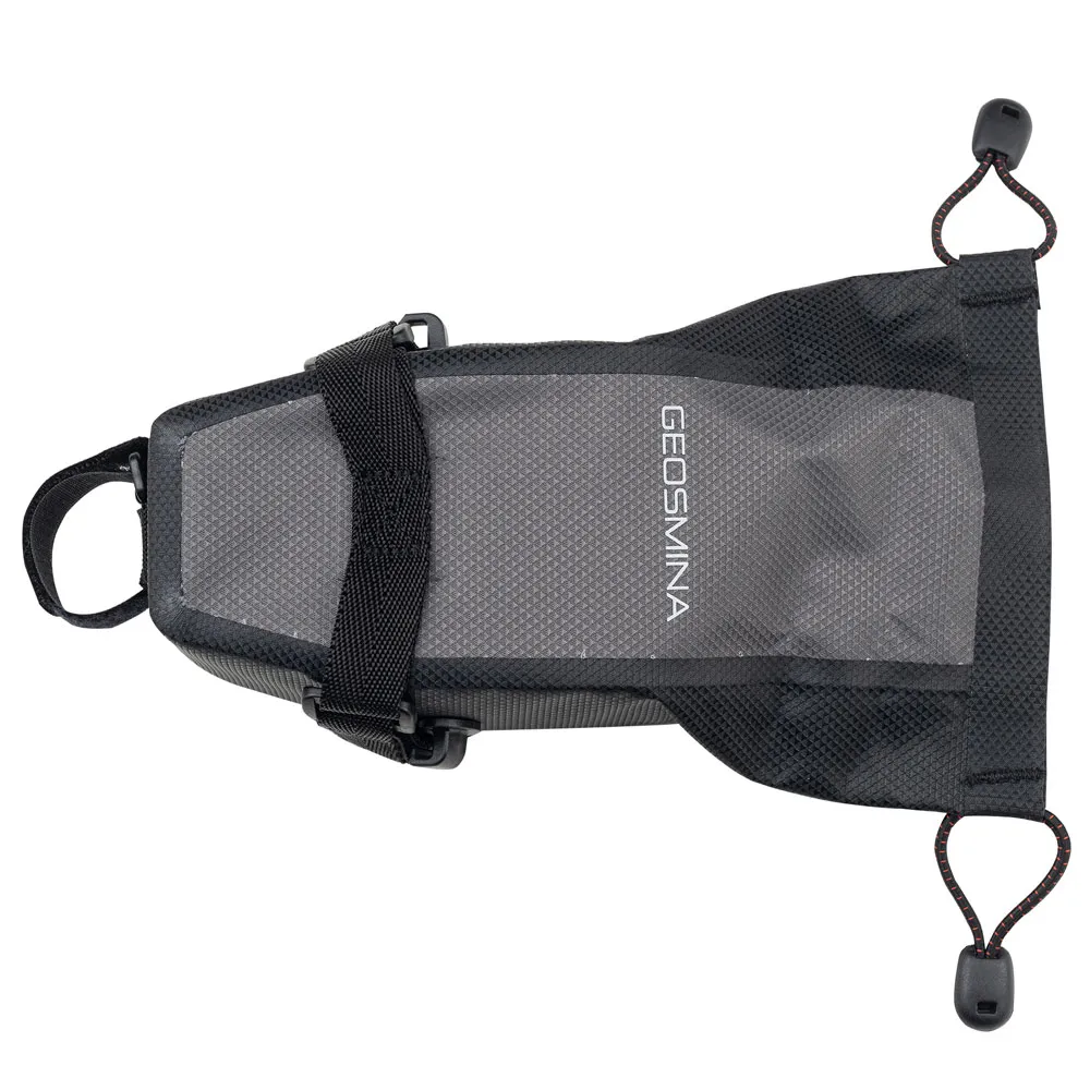 Сумка підсідельна GEOSMINA Saddle Tool Bag (0.6L), 90г, Сіра 2 Сумка підсідельна GEOSMINA Saddle Tool Bag (0.6L), 90г, Сіра 2