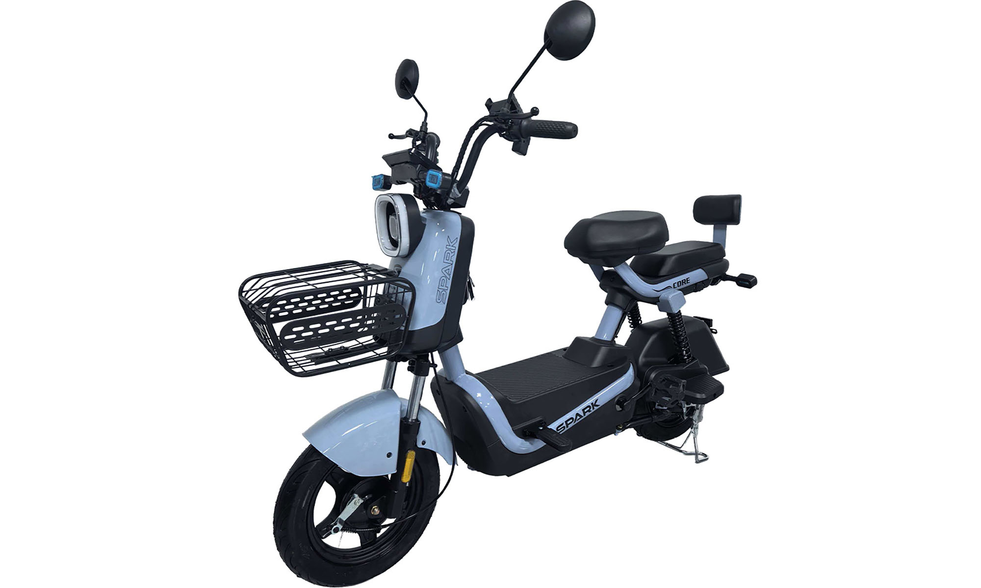 Велосипед с электромотором SPARK CORE 14", 60V/1000W/25Ah, год 2026, синий 2