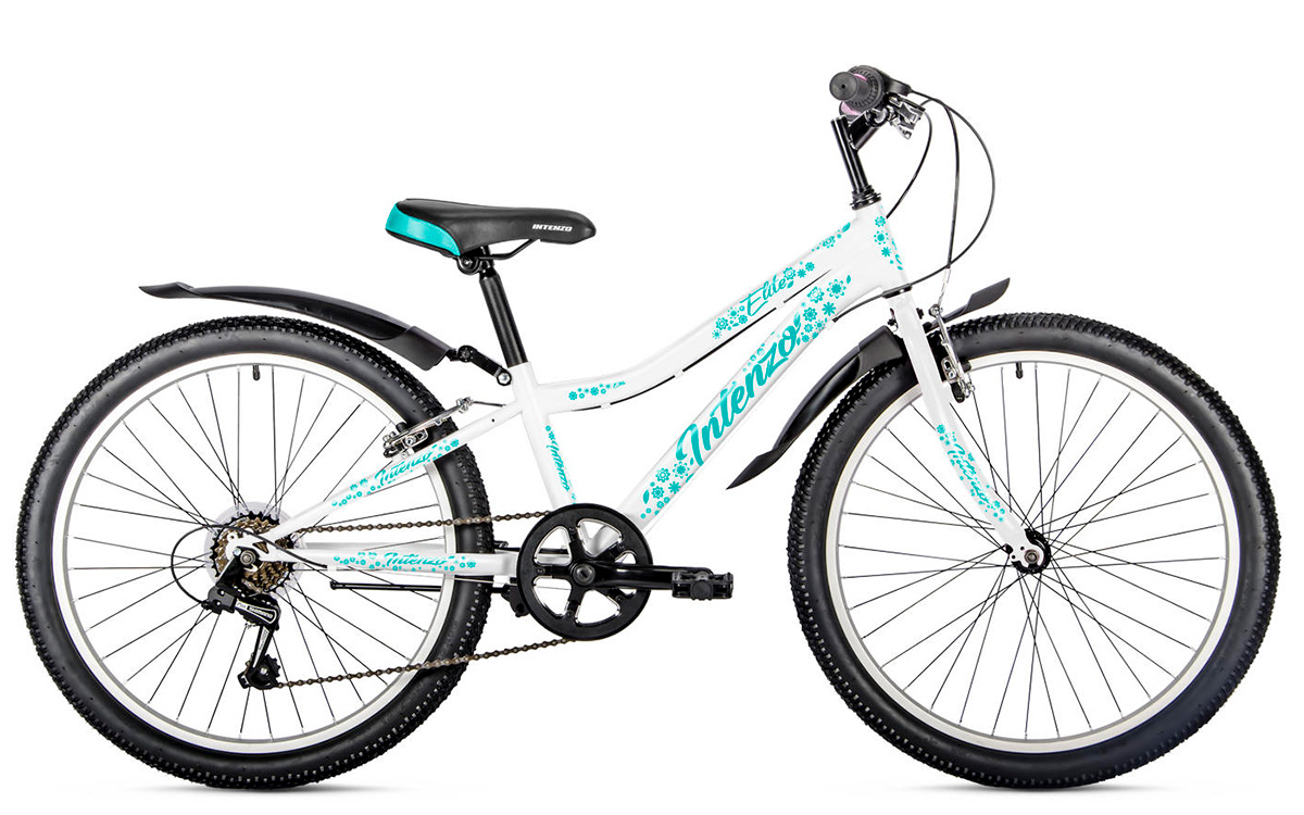 Велосипед Intenzo ELITE 24" V-brake (2021) 2021 white