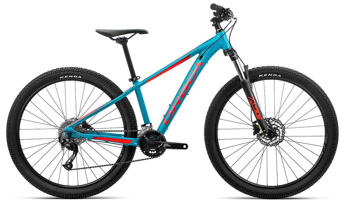 Фотография Велосипед Orbea MX 27 XC (2020) 2020 Сине-красный 