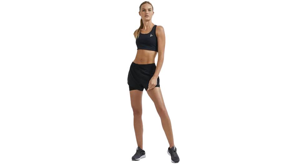 Велошорты Craft ADV Essence 2-in-1 Shorts женские, размер L, сезон SS 22, черный 5