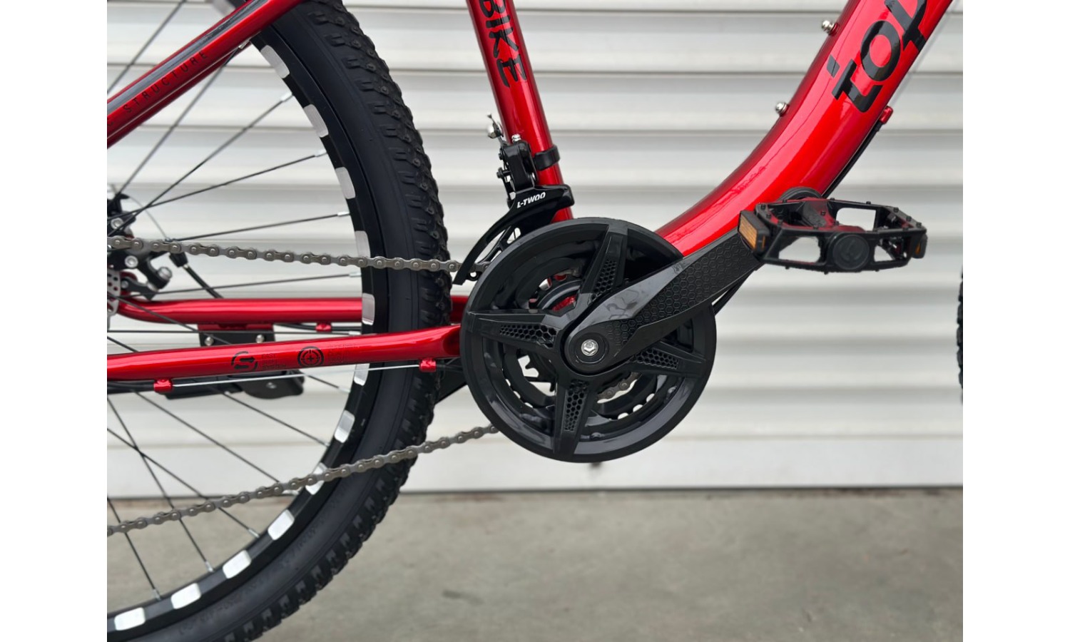 Велосипед Toprider Trail 550 26" розмір S рама 15 2023 Червоний 4