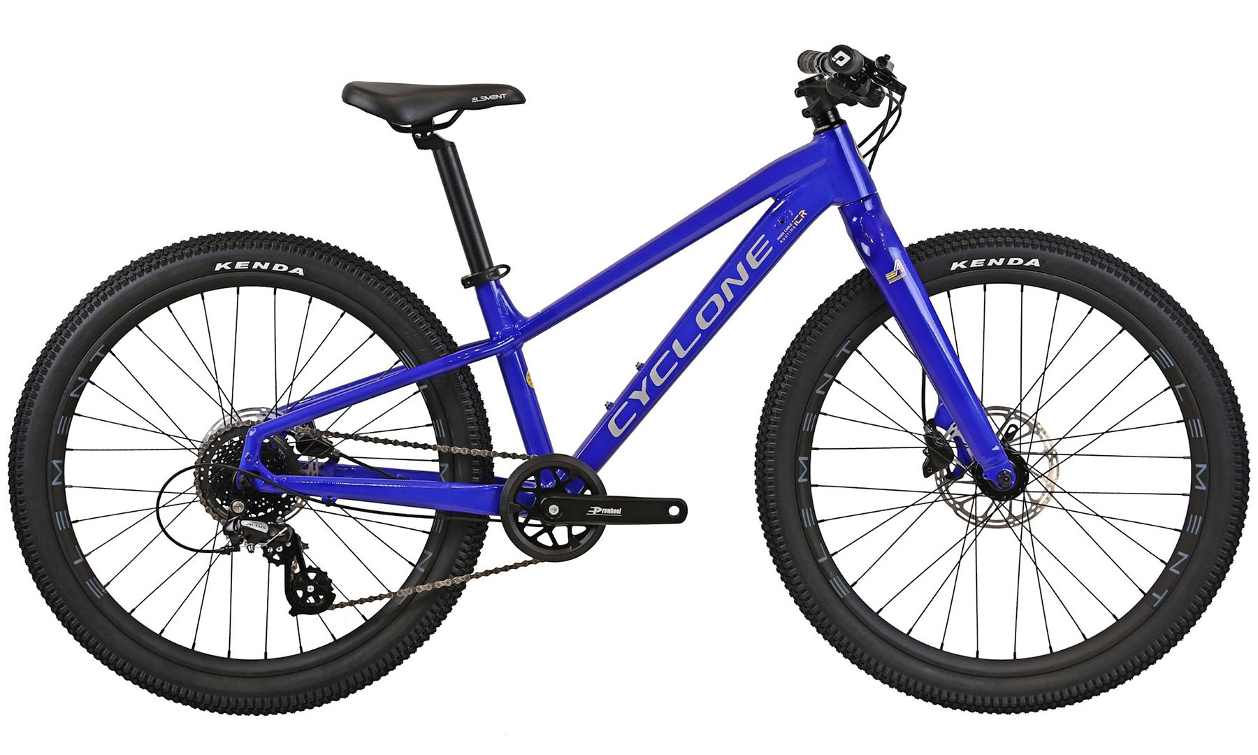 Фотография Велосипед CYCLONE ULTIMA 24" размер рамы 12" 2025 Синий