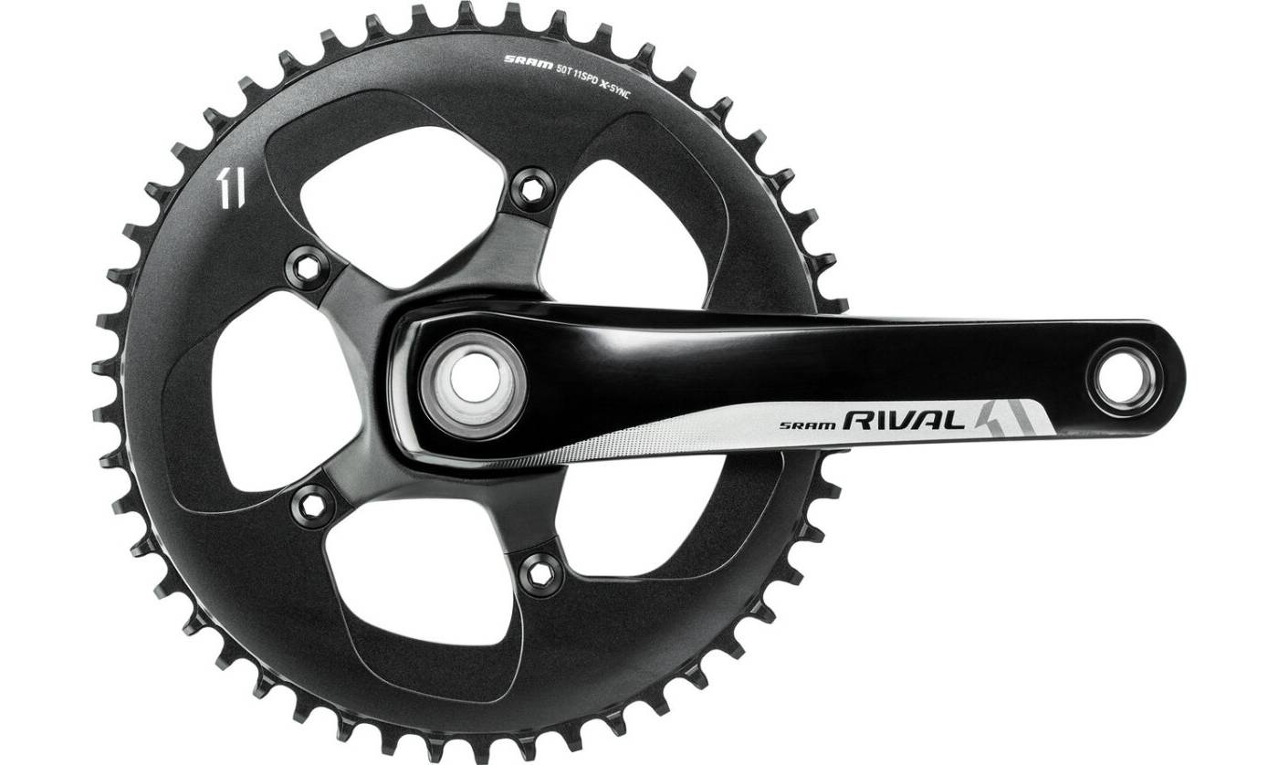 Фотография Шатуны SRAM Crank Rival1 GXP 175 Звезда 50T X-SYNC