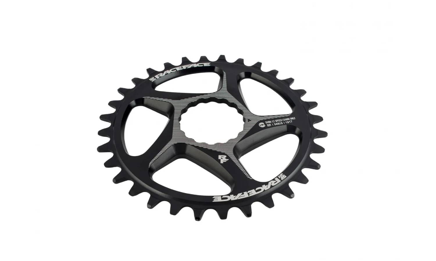 Зірка RaceFace CHAINRING, CINCH, DM, 34T, SHI12, BLK 2
