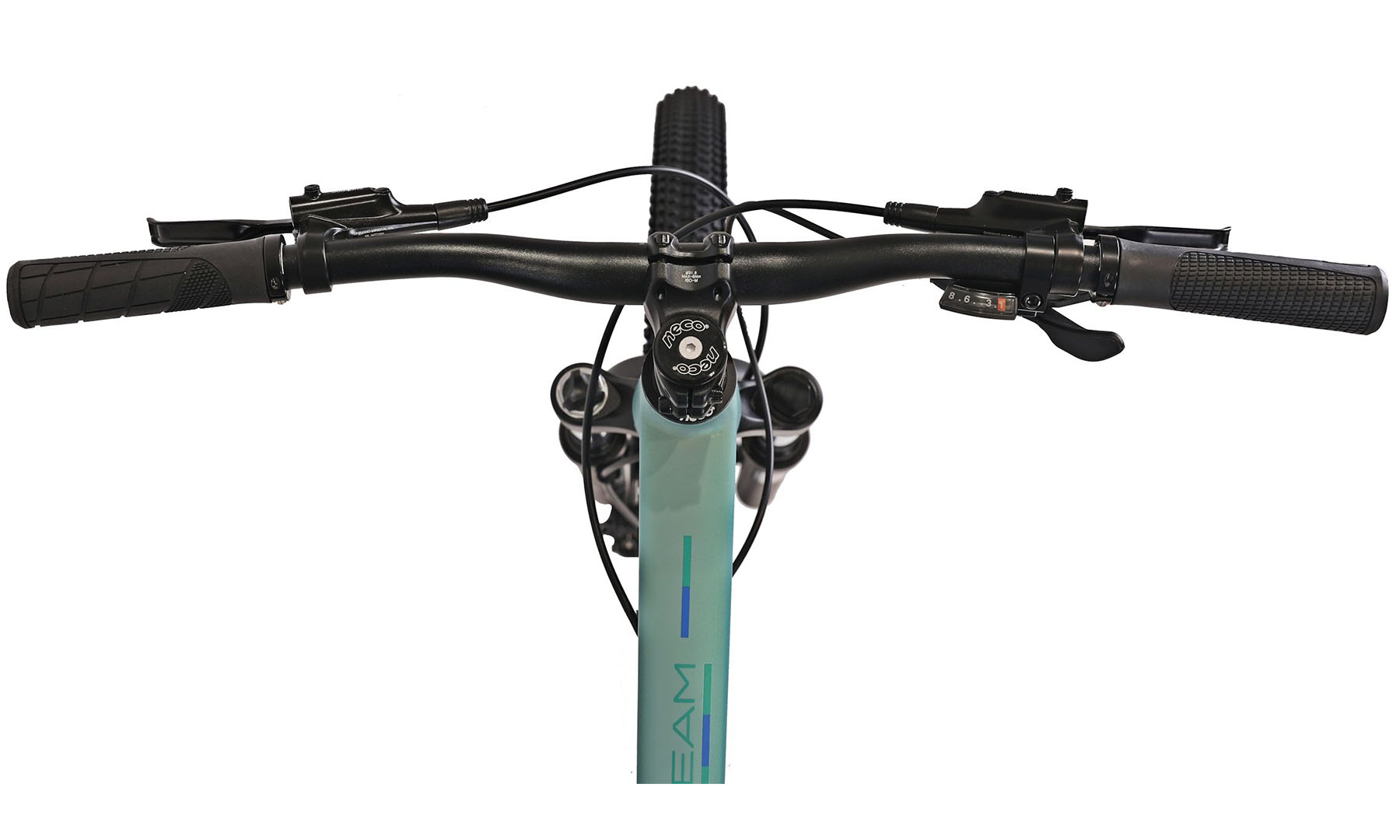 Велосипед Cyclone DREAM 24" размер рамы XXS 2024 Мятный (мат) 4
