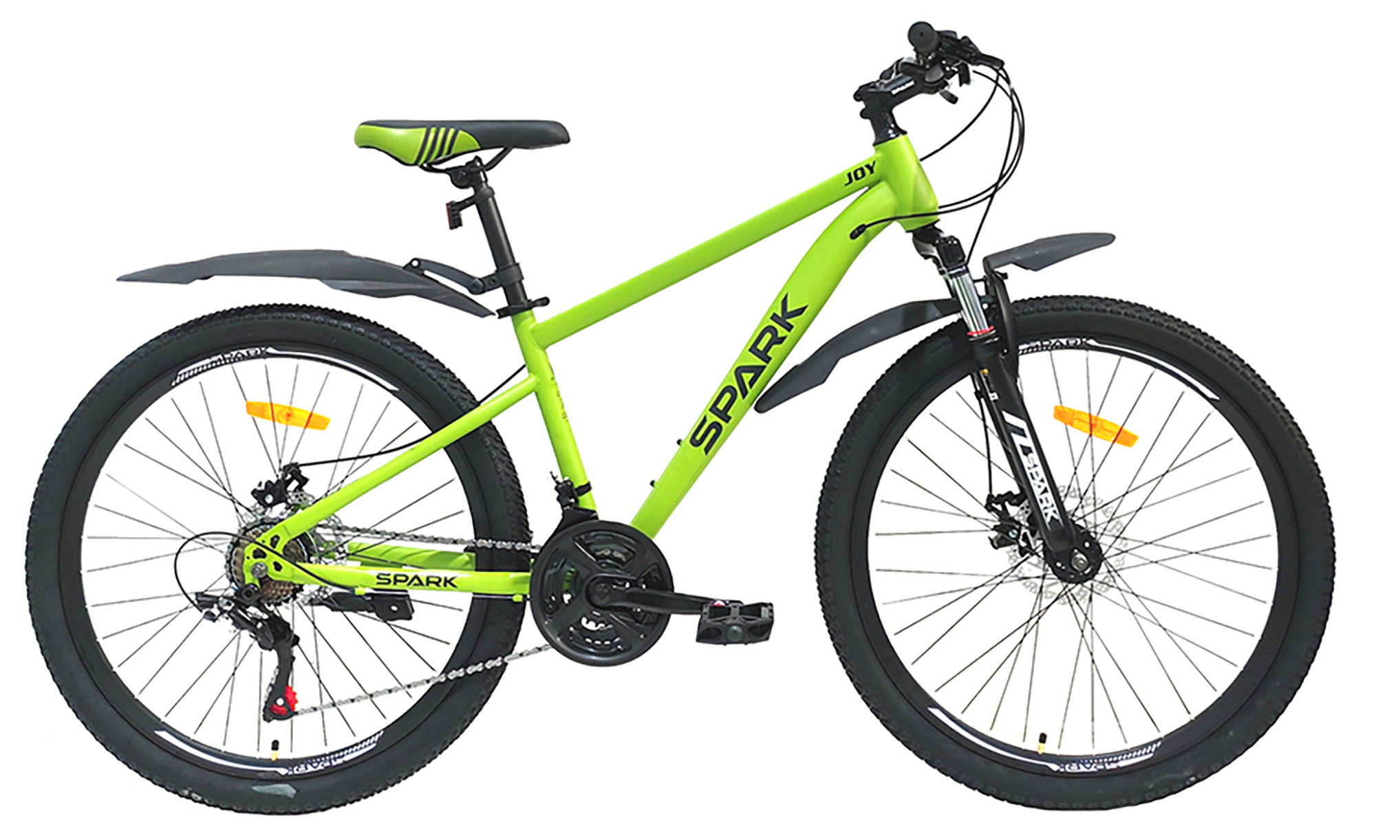 Велосипед SPARK JOY 26", розмір S, рама 15", 2025, салатовий 