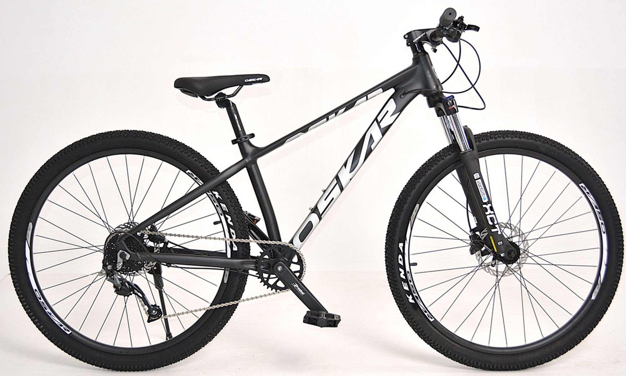 Велосипед Oskar Ranger 2.0 27,5", размер S, рама 15", год 2026, черный матовый 