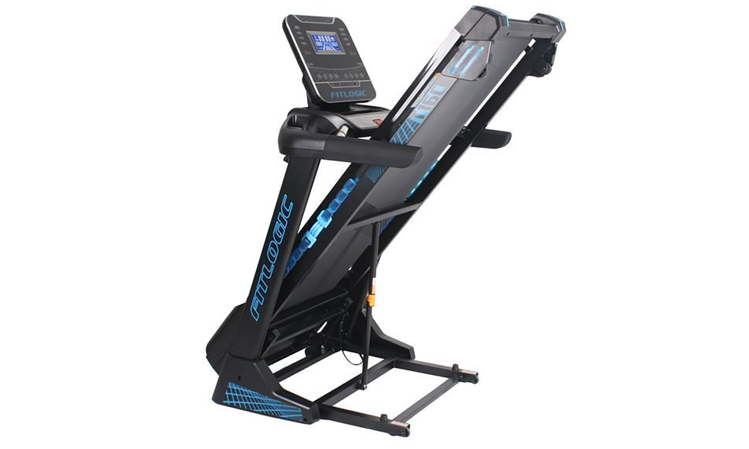 Беговая дорожка FitLogic T16C черно-синяя 3
