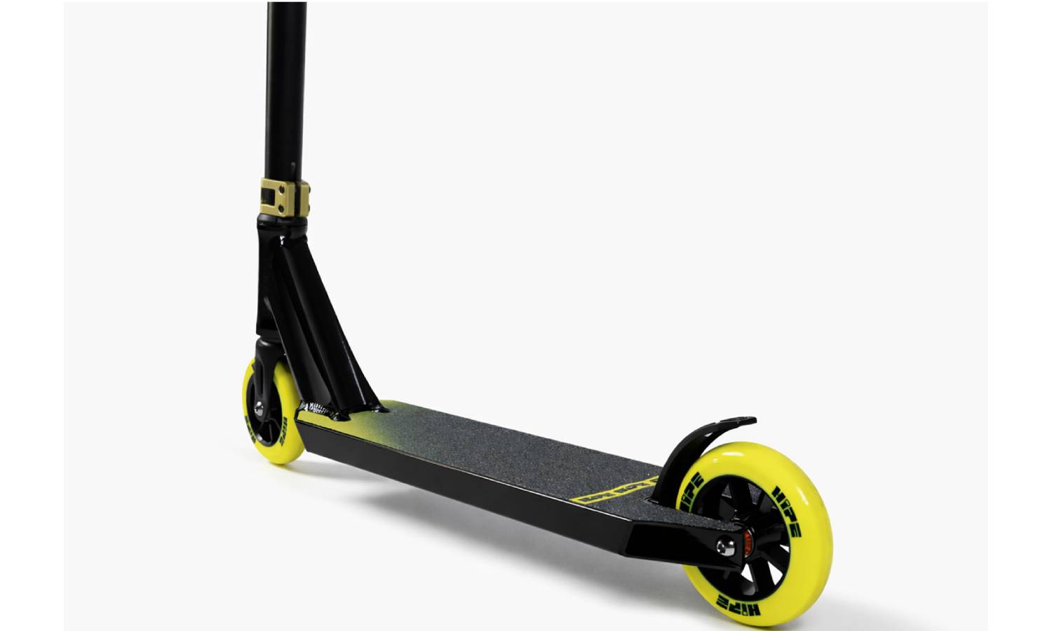 Самокат трюковый Hipe H12 black/yellow 2
