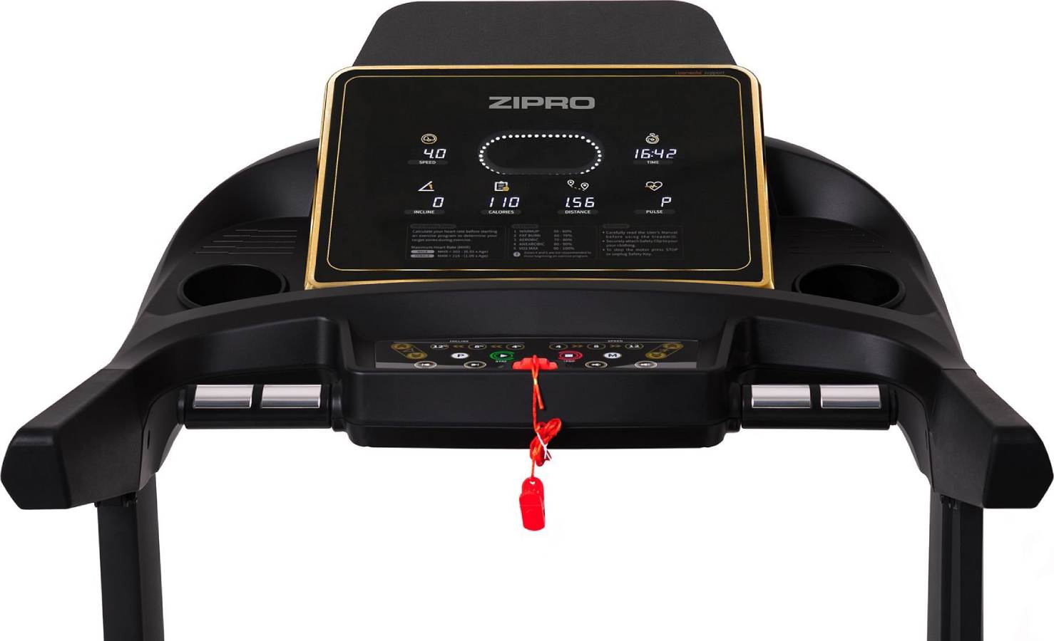 Бігова доріжка Zipro Pacemaker Gold iConsole+ 14 Бігова доріжка Zipro Pacemaker Gold iConsole+ 14