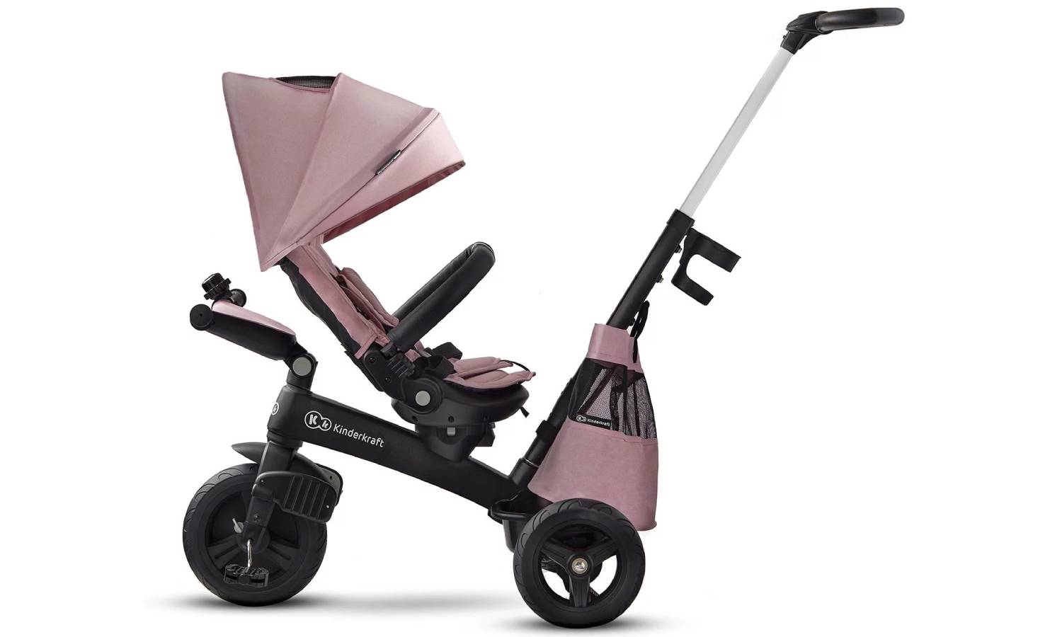 Трехколесный велосипед Kinderkraft Easytwist Mauvelous Pink 6 Трехколесный велосипед Kinderkraft Easytwist Mauvelous Pink 6