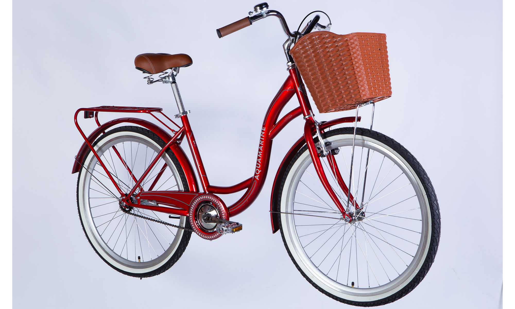 Велосипед Dorozhnik AQUAMARINE BH 26", размер M, рама-17", 2025, бордовый  2