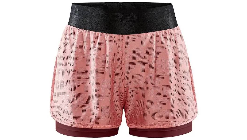 Фотография Шорты Craft CORE Charge Logo Shorts женские, размер XS, сезон SS 21, розовый 