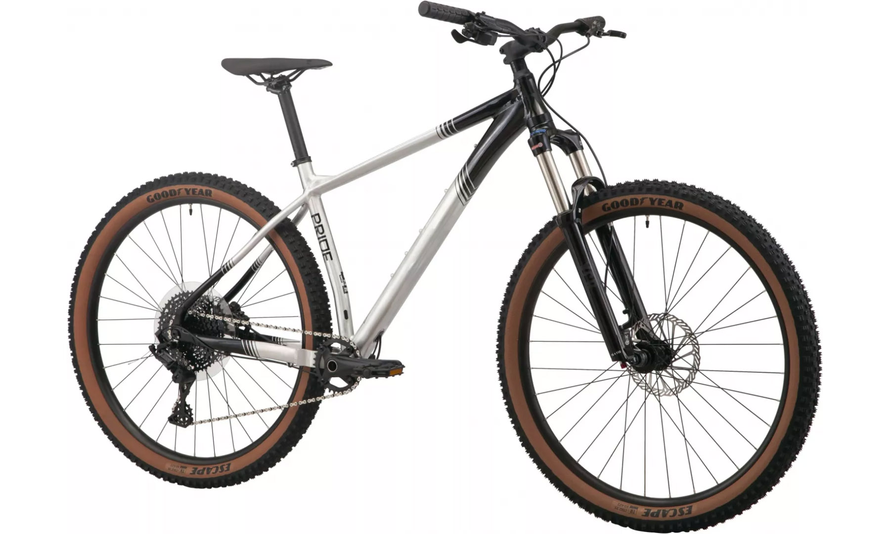 Велосипед 29" Pride REVENGE 9.1 розмір рами XL 2024 сіро-чорний 3