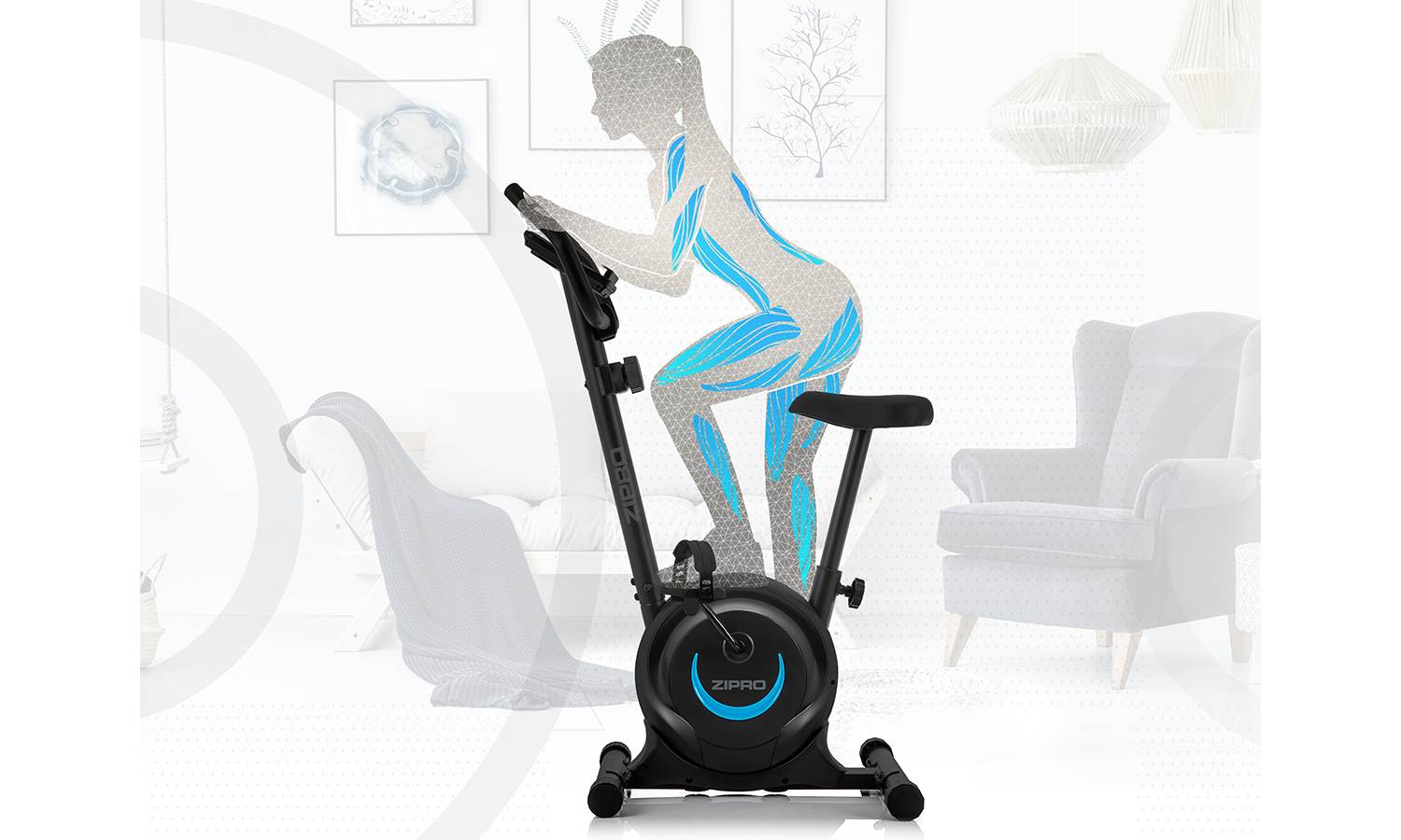 Велотренажер магнитный Zipro One S 4 Велотренажер магнитный Zipro One S 4