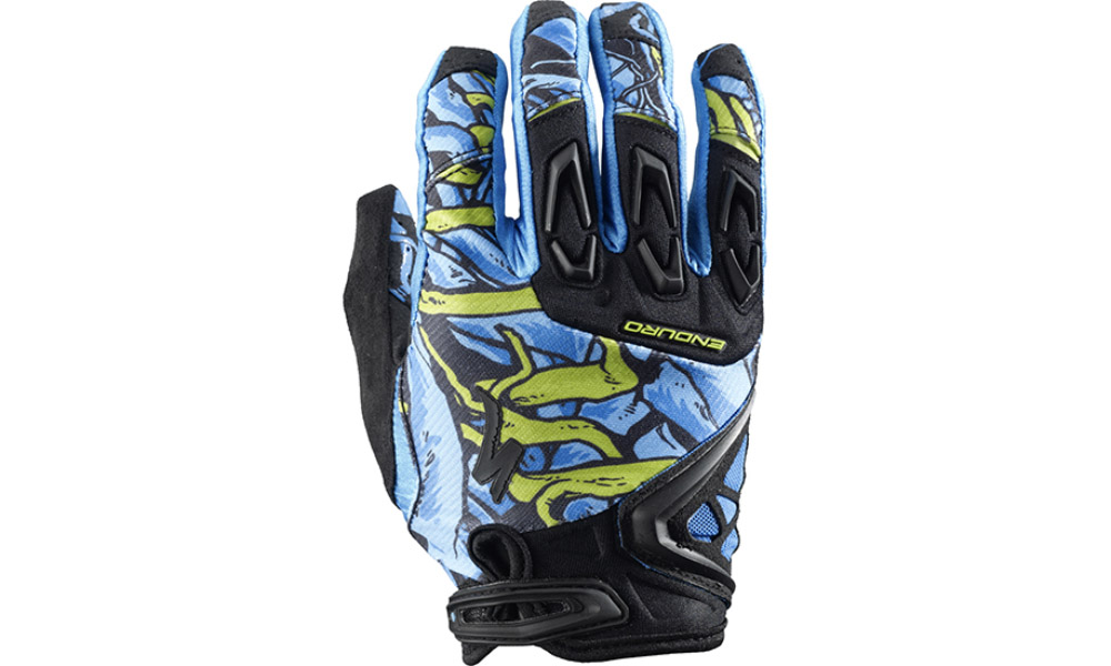 Фотография ВЕЛ Рукавички ENDURO GLOVE NEON BLU XXL 67114-3026