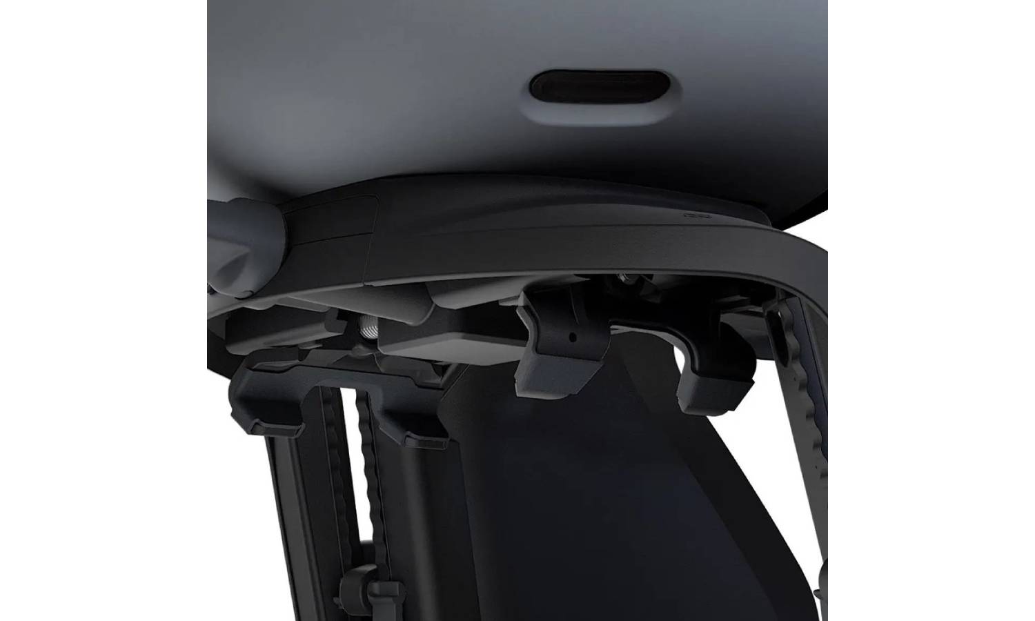 Фотография  Детское велокресло на багажник Thule Yepp Nexxt Maxi Rack Mount Grey, адаптер для креплення не нужен 2